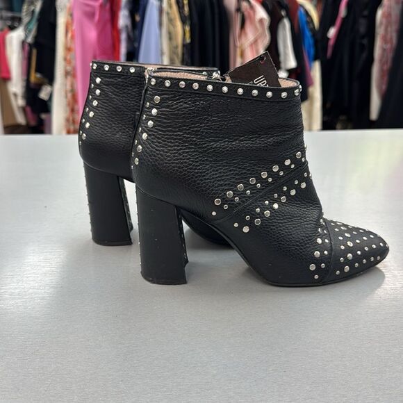 Lanvin Black Studded Ankle Boots - Picture 4 of 12
